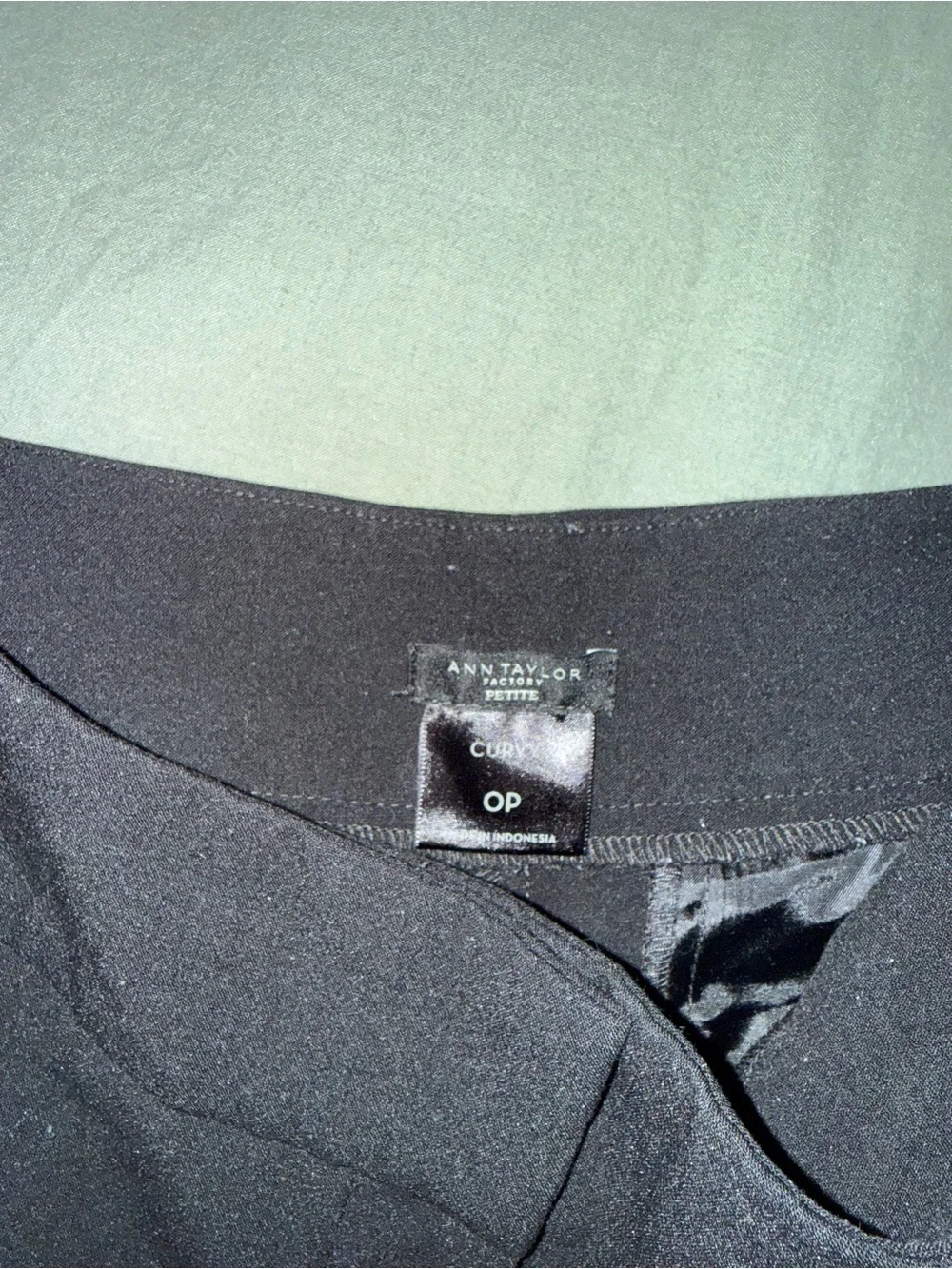 Woman’s Ann Taylor Petite Black Dress Pants - Classic Straight Fit